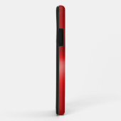 レッドメタリック Case-Mate iPhoneケース (裏面/右)