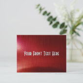 レッドメタリンシェン ポストカード (スタンド正面)