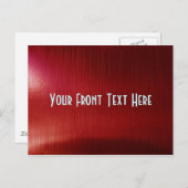 レッドメタリンシェン ポストカード (正面/裏面)