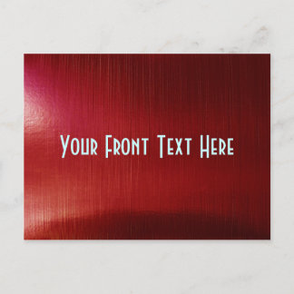 レッドメタリンシェン ポストカード