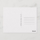 レッドメトロトレインヒューストンテキサス州USポストクロッシング ポストカード (裏面)