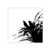 レッドメドウラルクシルフット ラバースタンプ (インプリント)