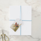 レッドメドウラルク ギフトタグ (より糸付き)