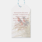 レッドメドウラルク ギフトタグ (裏面)