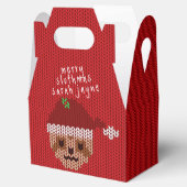 レッドメリークリスマスサンタスロースのお気に入りボックス フェイバーボックス (オープン)