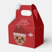 レッドメリークリスマスサンタスロースのお気に入りボックス フェイバーボックス (正面サイド)