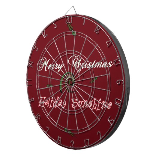 レッドメリークリスマスホリデーサンシャインウィッシュ.png ダーツボード (正面右)