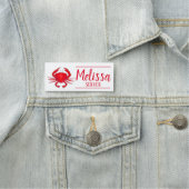 レッドメリーランドカニシーフードシャックレストラン 名札 (インサイチュ)