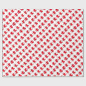 レッドメリーランド懸命シェルカニビーチ海シーフード ラッピングペーパー (フラット)