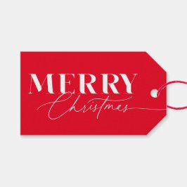 レッドメリー魔法クリスマス ギフトタグ