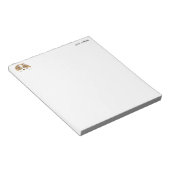 レッドメルレオーストラリア羊飼い子犬 ノートパッド (アングル)