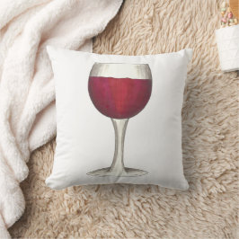 レッドメルロワイングラスブリーチーズソムリエ クッション