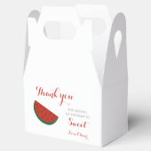 レッドメロンスイカ夏の誕生日パーティー フェイバーボックス (オープン)