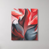 レッドメープルアットレイクジョージ |ジョージア・オキーフェ | キャンバスプリント (正面)