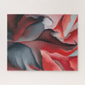 レッドメープルアットレイクジョージ |ジョージア・オキーフェ | ジグソーパズル (横)