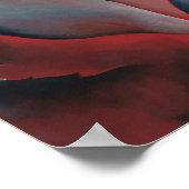 レッドメープルアットレイクジョージ |ジョージア・オキーフェ | ポスター (角)