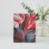 レッドメープルアットレイクジョージ |ジョージア・オキーフェ | ポストカード (スタンド正面)