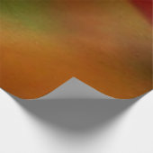 レッドメープルリーフ抽象芸術秋自然撮影 ウッドポスター (コーナー)