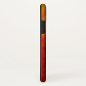 レッドメープルリーフ抽象芸術秋自然撮影 Case-Mate iPhoneケース (裏面/右)