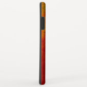 レッドメープルリーフ抽象芸術秋自然撮影 Case-Mate iPhoneケース (裏面/右)