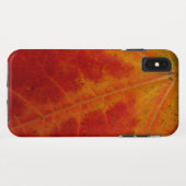 レッドメープルリーフ抽象芸術秋自然撮影 Case-Mate iPhoneケース (裏面(横))