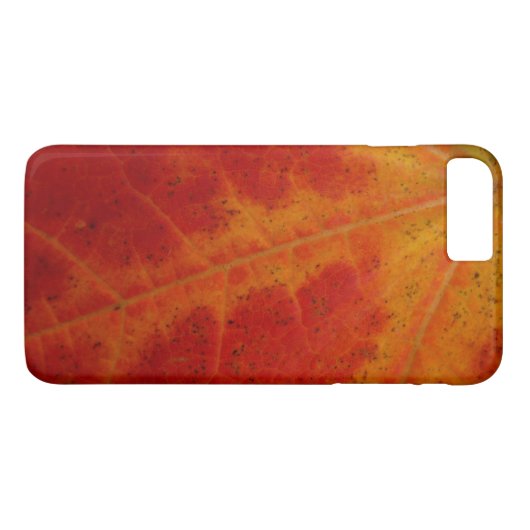 レッドメープルリーフ抽象芸術秋自然撮影 Case-Mate iPhoneケース (裏面(横))