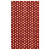 レッドモスバラフラワーシームレスパターン テーブルクロス (正面)