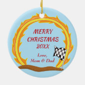 レッドモンスタートラックレース セラミックオーナメント (裏面)