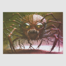 レッドモンスターハロウィーンティッシュペーパー