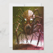 レッドモンスターハローウィンパーティ招待状 招待状 (裏面)