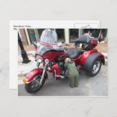 レッドモータートライク ポストカード (正面/裏面)