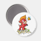 レッドモーホッグとバズ マグネット (正面/裏面)