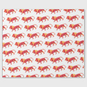 レッドライオンアート ラッピングペーパー (フラット)