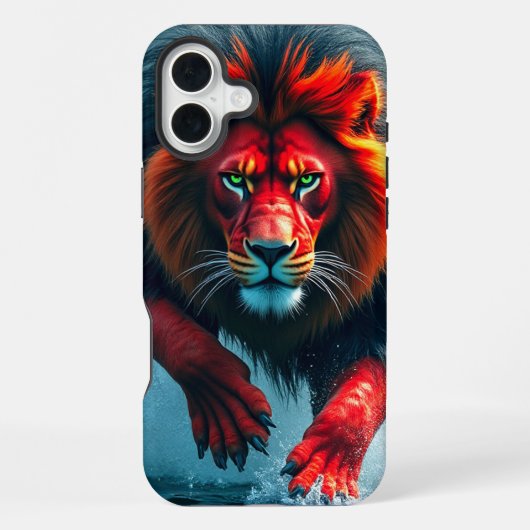 レッドライオンフォンケース iPhoneケース (裏面)