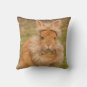 レッドライオンヘッドペットバニーラビット装飾用クッション クッション (裏面)