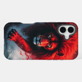 レッドライオン電話ケース iPhoneケース (裏面横)