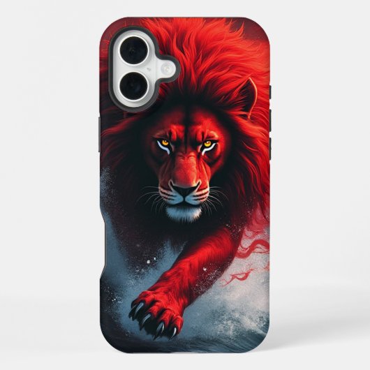 レッドライオン電話ケース iPhoneケース (裏面)