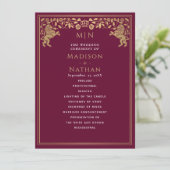 レッドライオ王室のン中世の剣結婚式 プログラム (スタンド正面)