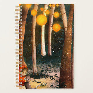 レッドライディングフードウィークプランナーとジャーナル プランナー手帳