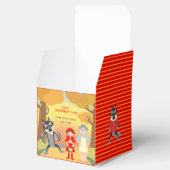 レッドライディングフードガールバースデーパーティー フェイバーボックス (オープン)