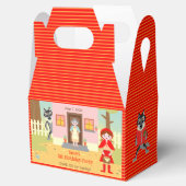 レッドライディングフードガールバースデーパーティー フェイバーボックス (オープン)