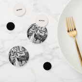 レッドライディングフード白黒おとぎ話誕生日 コンフェッティ (グループ)