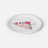 レッドライディングフード紙プレート ペーパープレート (アングル)