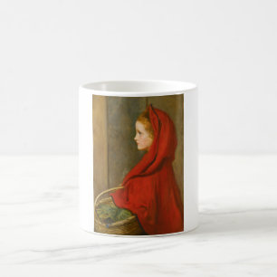 レッドライディングフード(by John Everett Millais) コーヒーマグカップ