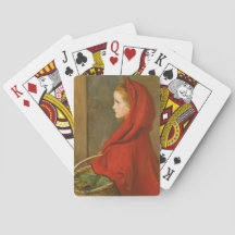 レッドライディングフード(by John Everett Millais)