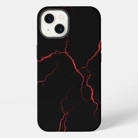 レッドライトニング Case-Mate iPhoneケース iPhone 13ケース (裏面)