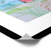 レッドライトハウスアットザビーチ ポスター (角)