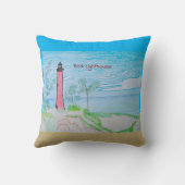 レッドライトハウス クッション (裏面)