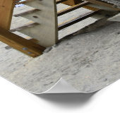 レッドライフガードタワーライフガードオンデューティ ポスター (角)