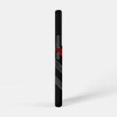 レッドラインヴィンテージベッシーロス米州旗 SAMSUNG GALAXYケース (右側面)